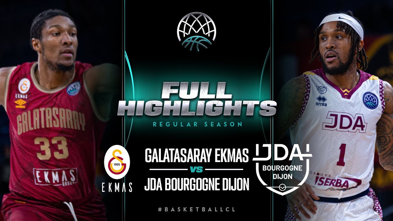Galatasaray EKMAS v JDA Bourgogne Dijon | Full Game Highlights | 