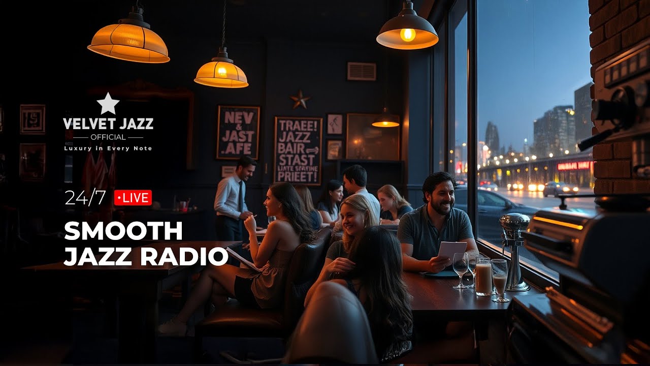 🔴 LIVE Calm Night Jazz | Relaxing Jazz Music for Sleep, Chill & Peaceful Moments | 夜のリラックスジャズ