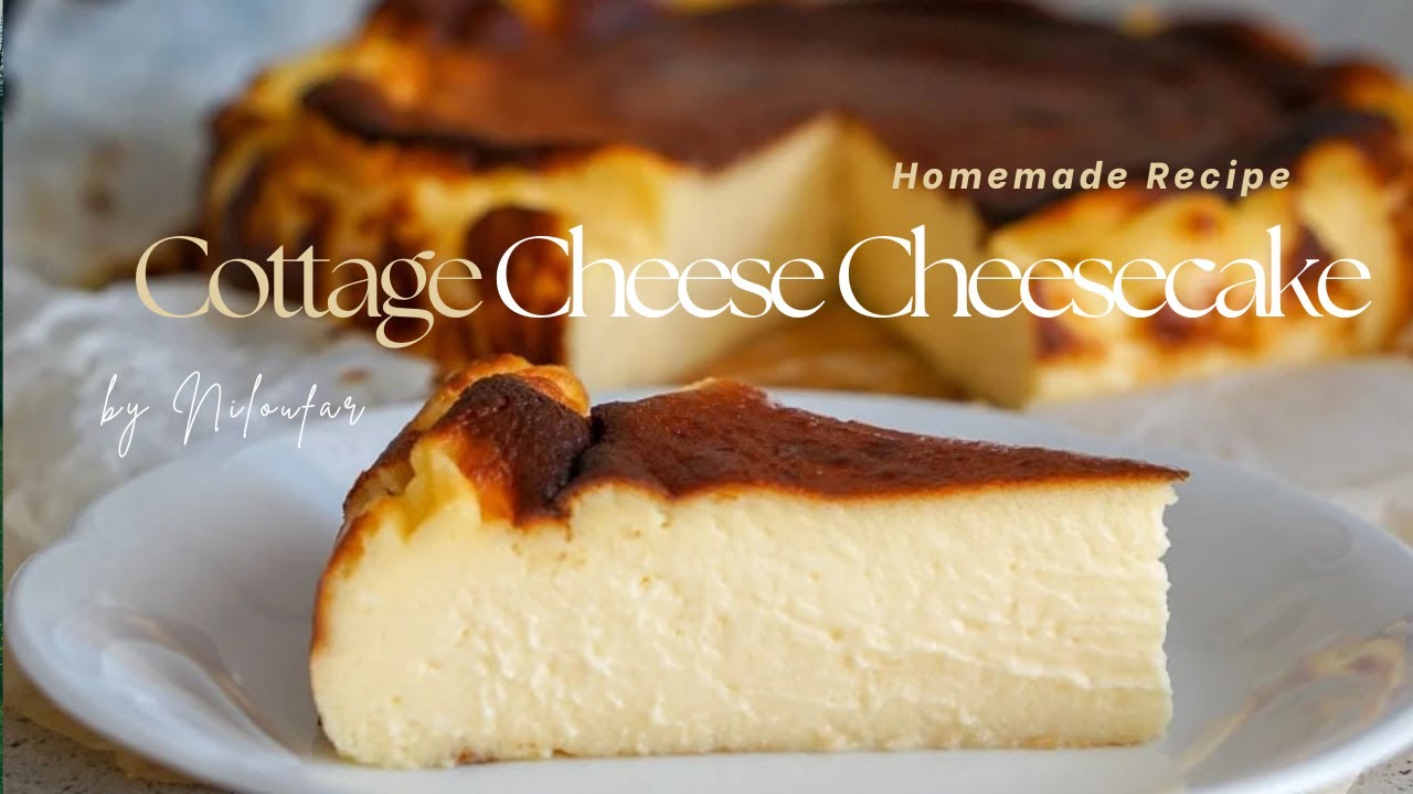 High Protein Cottage Cheese Cheesecake (homemade recipe & Delicious)