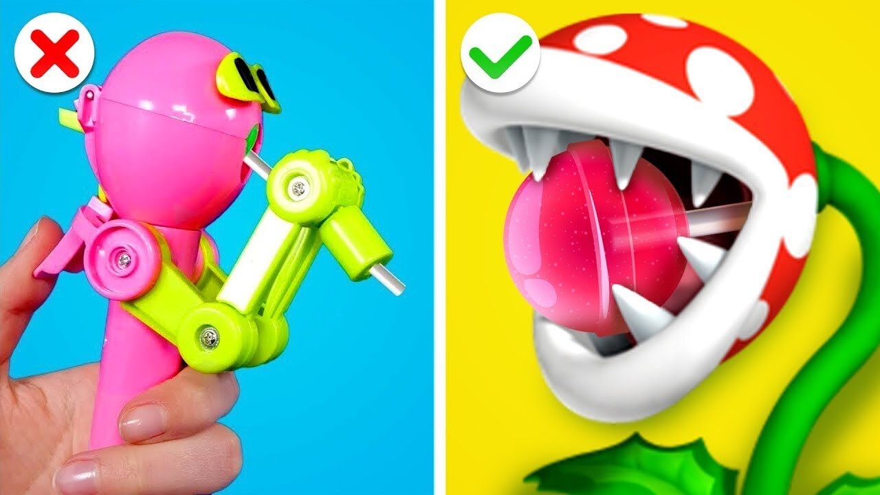 マリオがパパに？スーパーマリオの子育てハックを試す時が来た！面白い瞬間 by Gotcha!