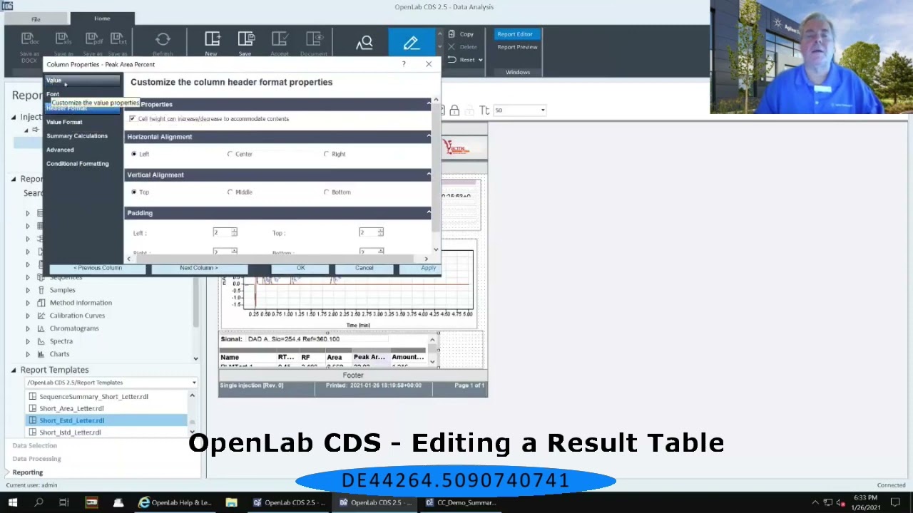 OpenLab CDS   Editing a Result Table   DE44264 5090740741