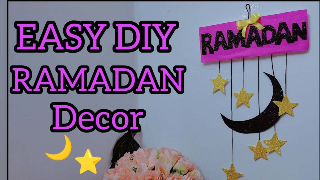 DIY Ramadan Wall Hanging 🌙| Easy Ramadan Decoration IDEAS 2026| 