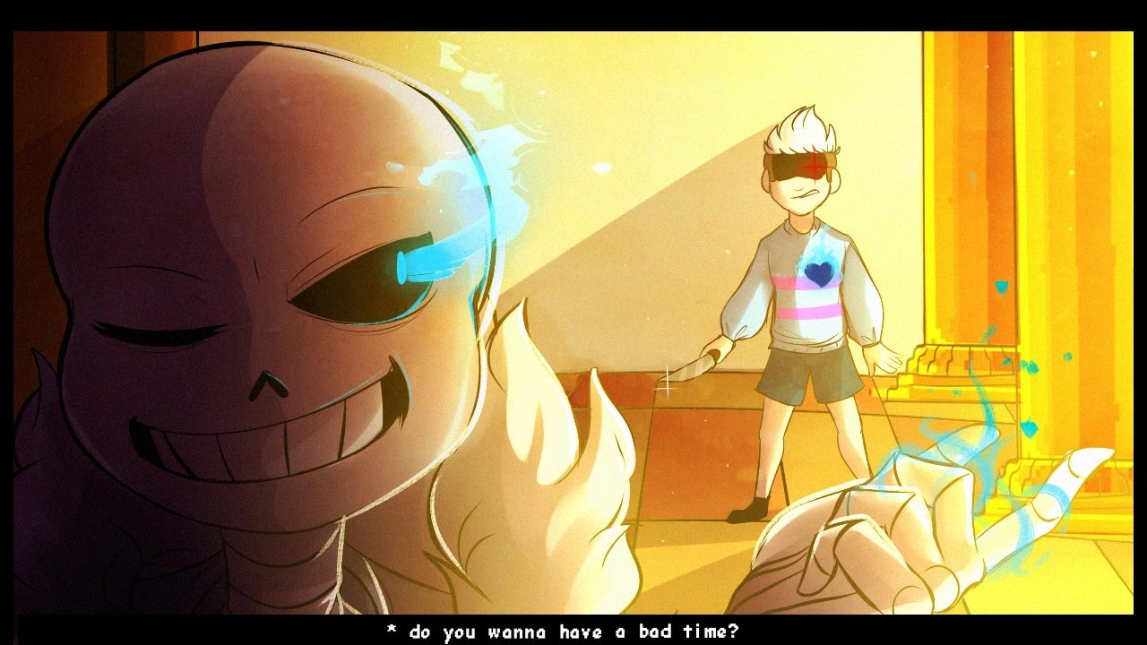 САНС ЭТО БОЛЬ! - Undertale Геноцид Прохождение