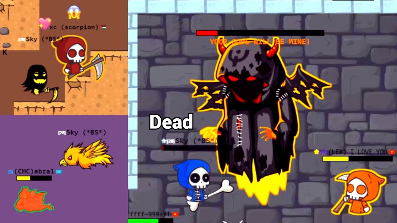 Bony Reaper vs Boss Europe to Asia Game Play in EvoWorld