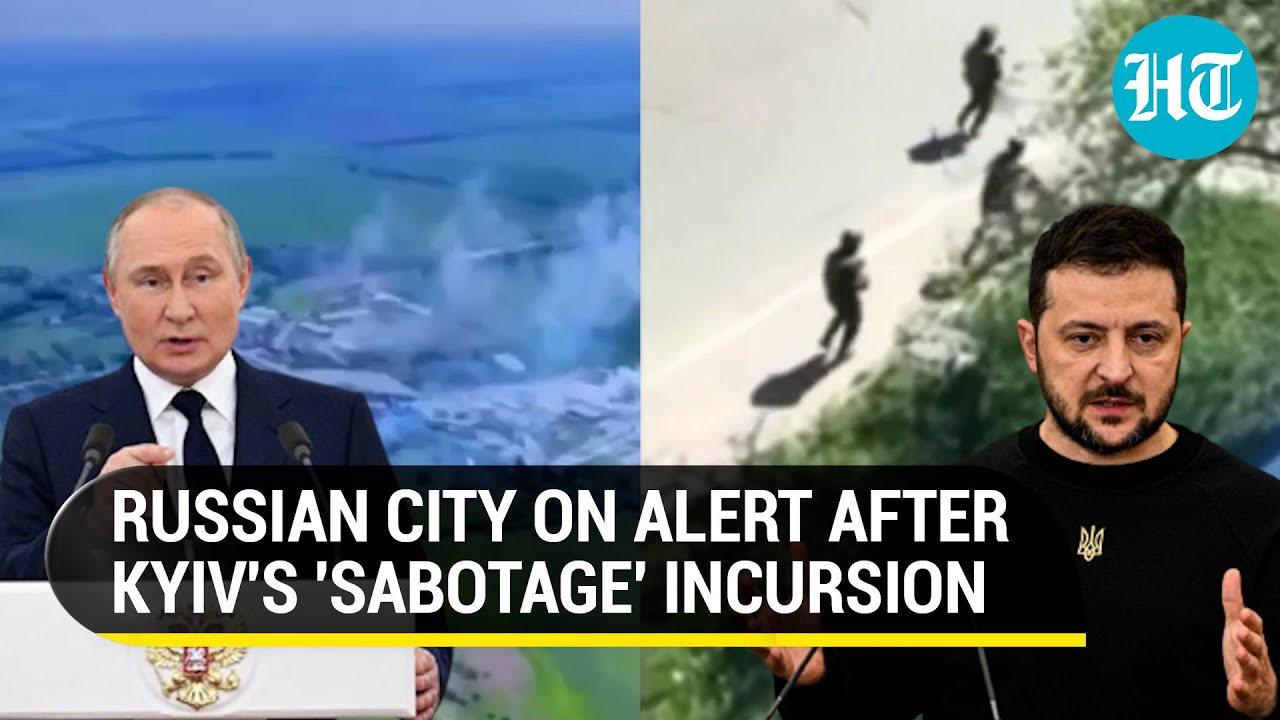 Putin mocks Ukrainian incursion in Russian city as 'diversion from Bakhmut embarrassment' | Watch