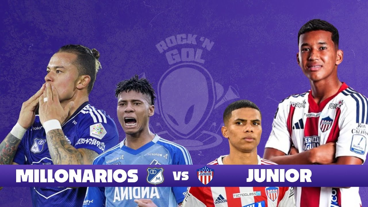 🔴EN VIVO MILLONARIOS VS JUNIOR| ROCK N' GOL DE RADIOACKTIVA