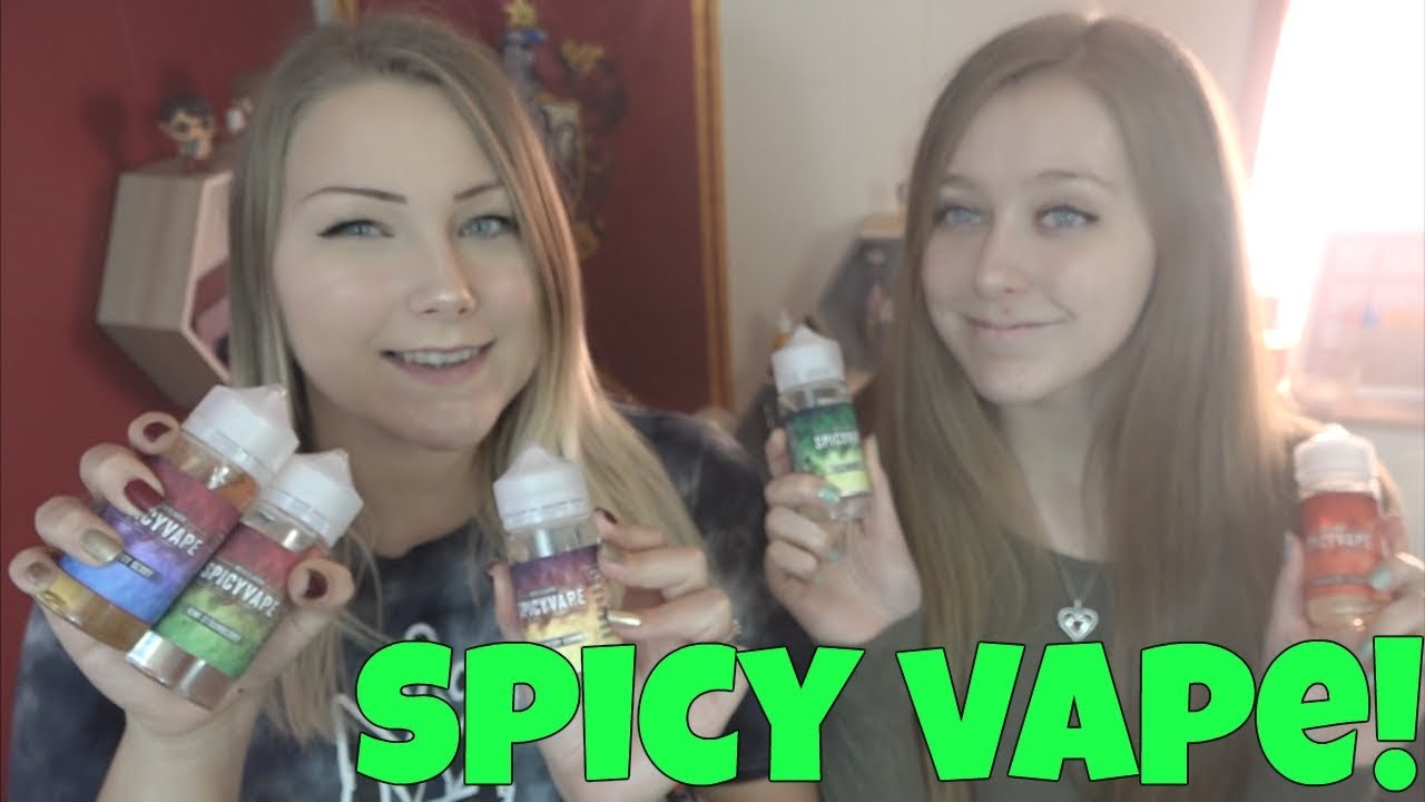 Spicy Vape eLiquid Review ft. My Sister Raya! | TiaVapes Review