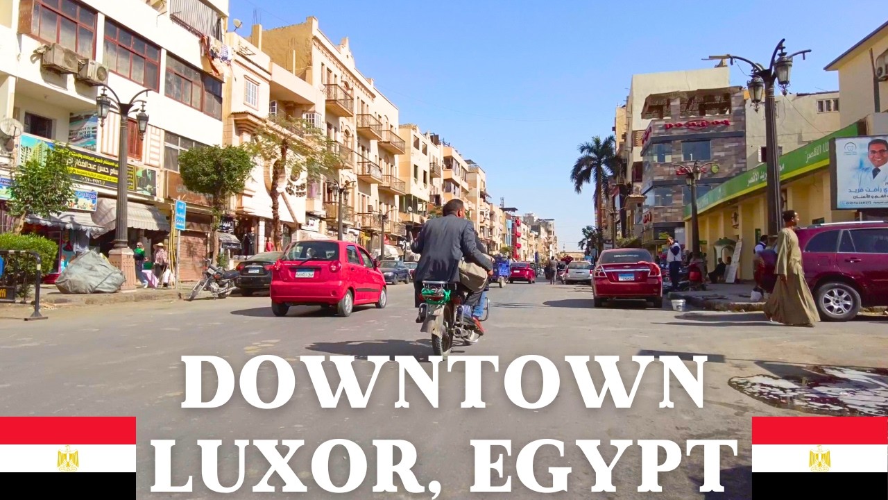 Luxor, Egypt Downtown: A Walking Tour