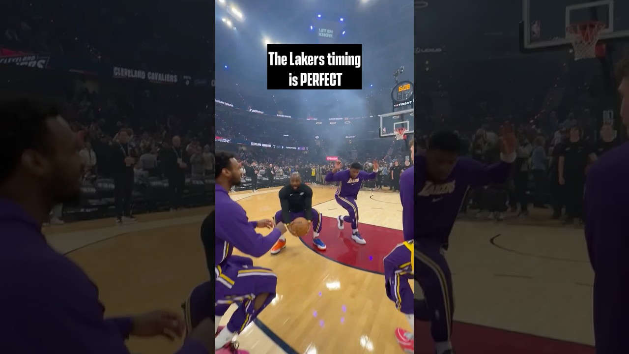 Lakers are on the EXACT same page pregame (AGAIN!)