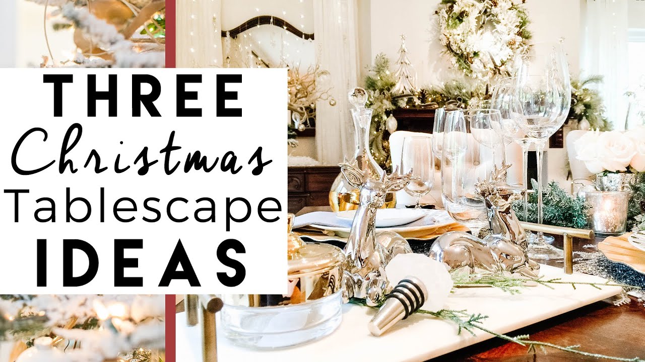3 Christmas Table Setting Decorations | Day 11 of 25 Days of Christmas!