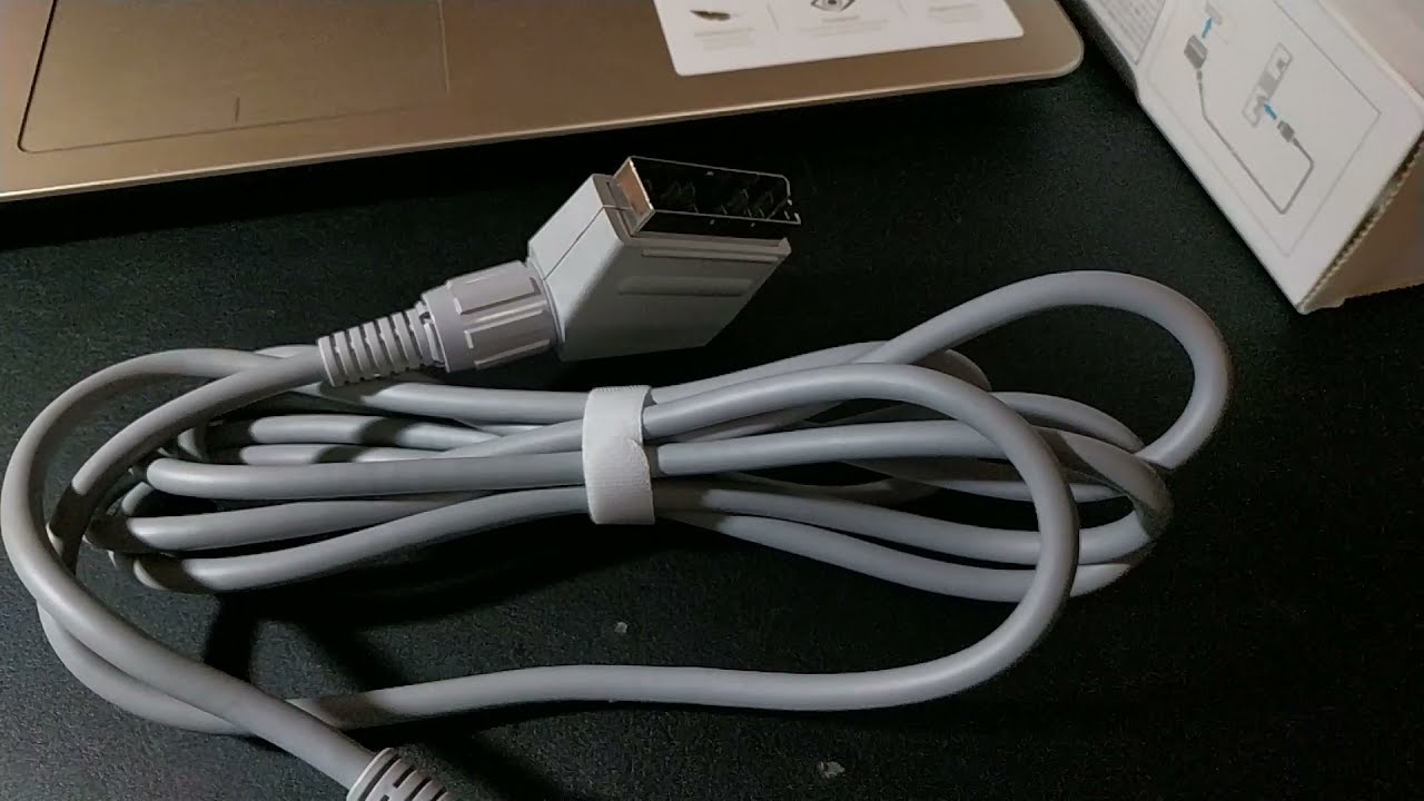 Официальный Wii Scart RGB кабель и бред с Wikipedia