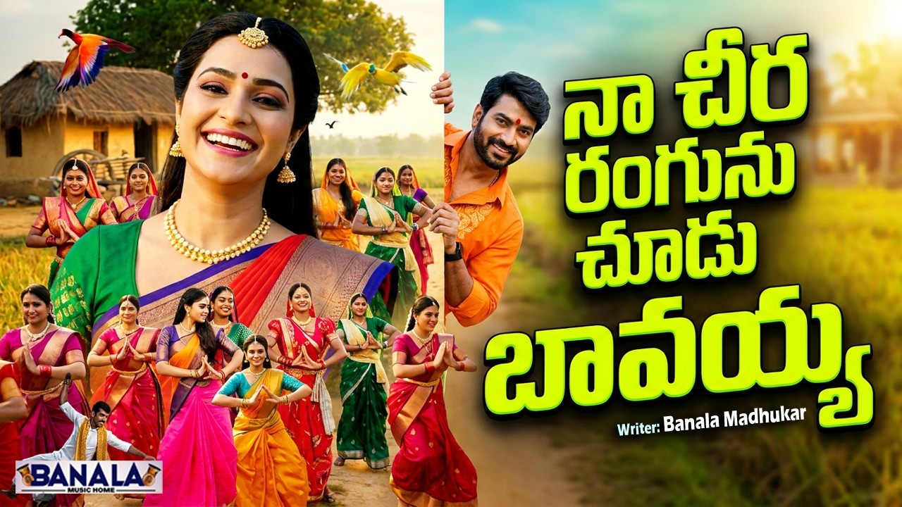 నా చీర రంగును చూడు బావయ్య 🔥| సూపర్ హిట్ ఫోక్ సాంగ్ | BANALA FOLK TUNES నుండి తప్పక చూడాల్సిన పాట |