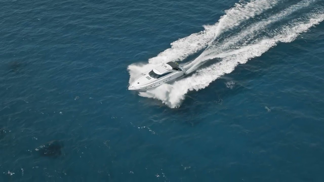 white motor yacht ship sail cruise in blue turquoi 2025 08 28 22 47 39 utc