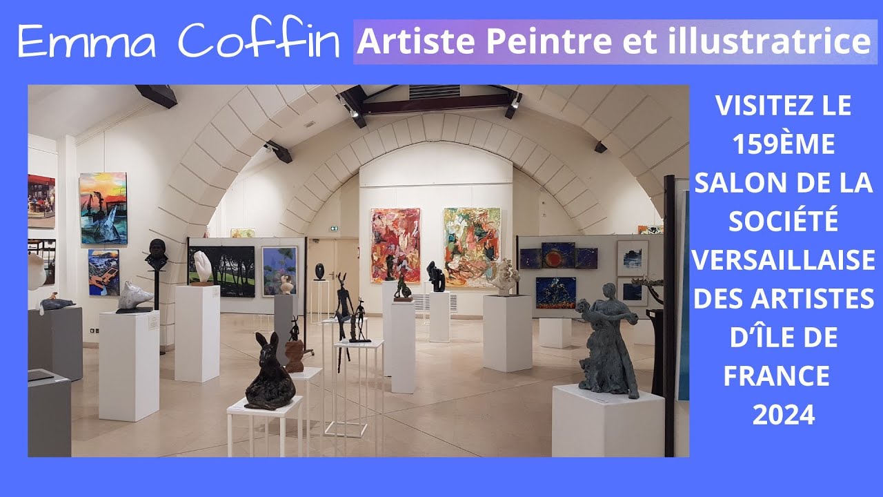 Visitez le 159ème Salon de la Société Versaillaise des Artistes d'Ile de France