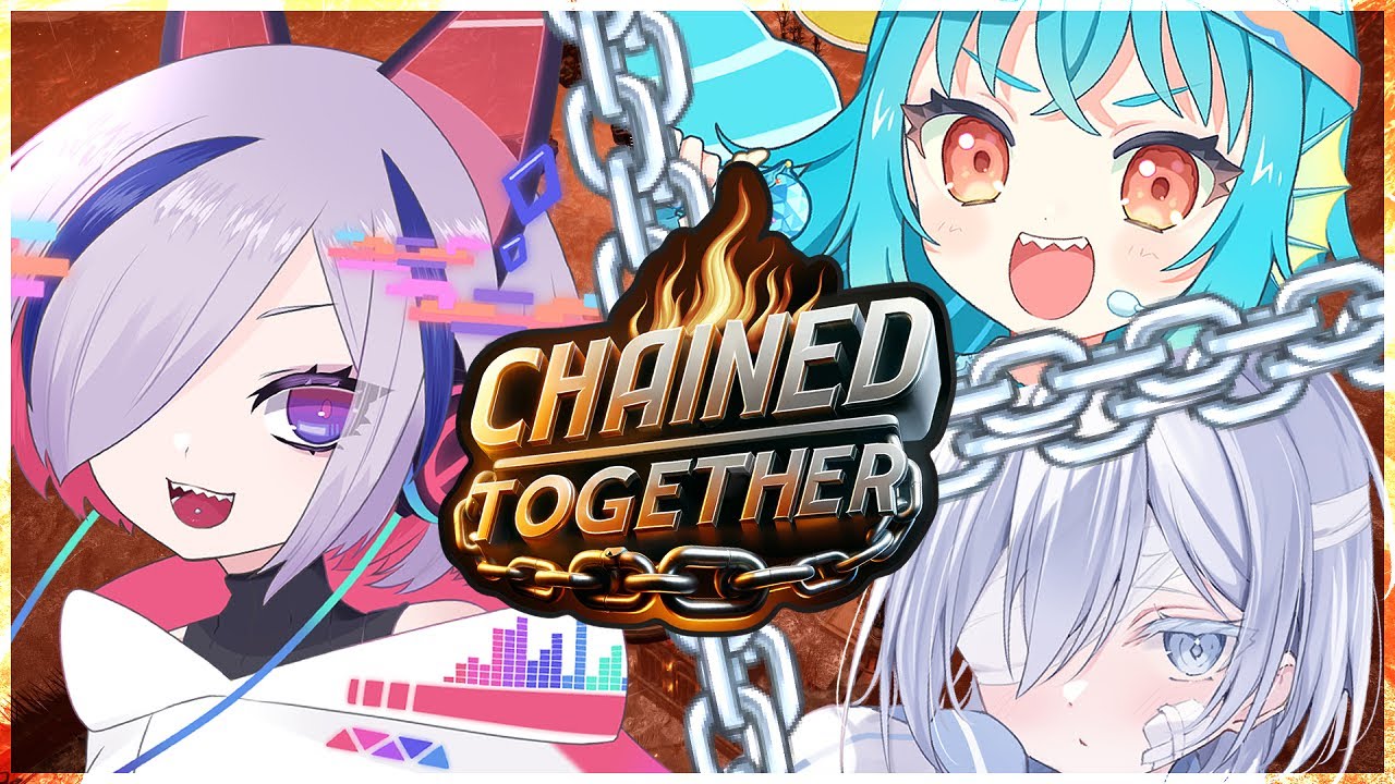【Chained Together】鎖みたいな強い絆で登りきる…ってコト…！？：ｗ 或世ねる/魚心えじき【#新人Vtuber / 虚梦アノ】