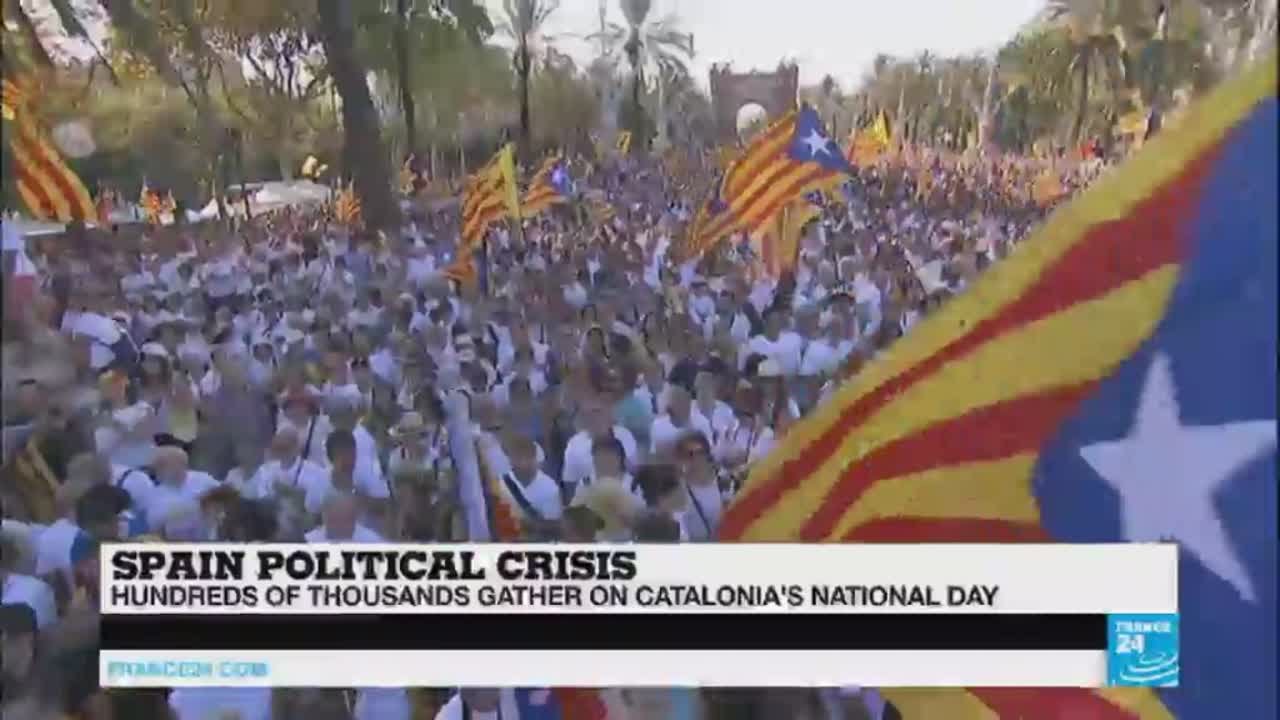 Spain: Catalonia's national day, an occasion to call for a referendum on independence