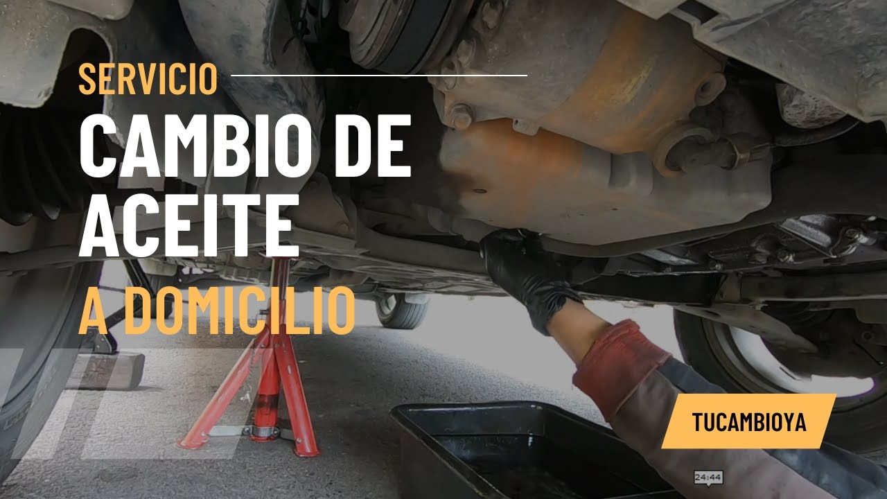 Servicio Cambio de Aceite a Domicilio 1/2024, Oil Change