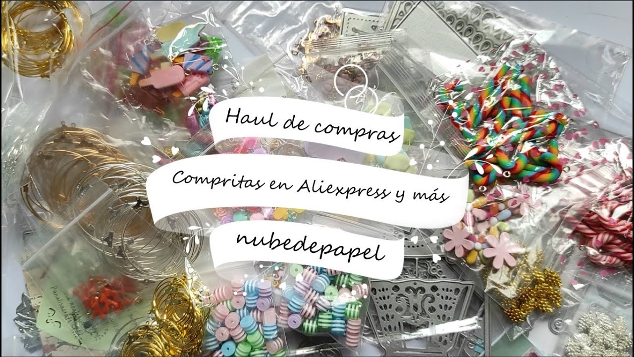 Haul de compritas en Aliexpress y más