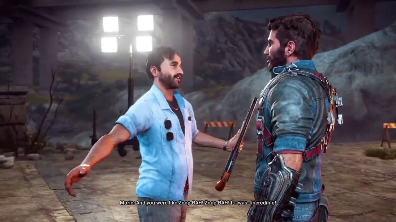 Playing a new  journey with a lots of adventures. Just cause 3