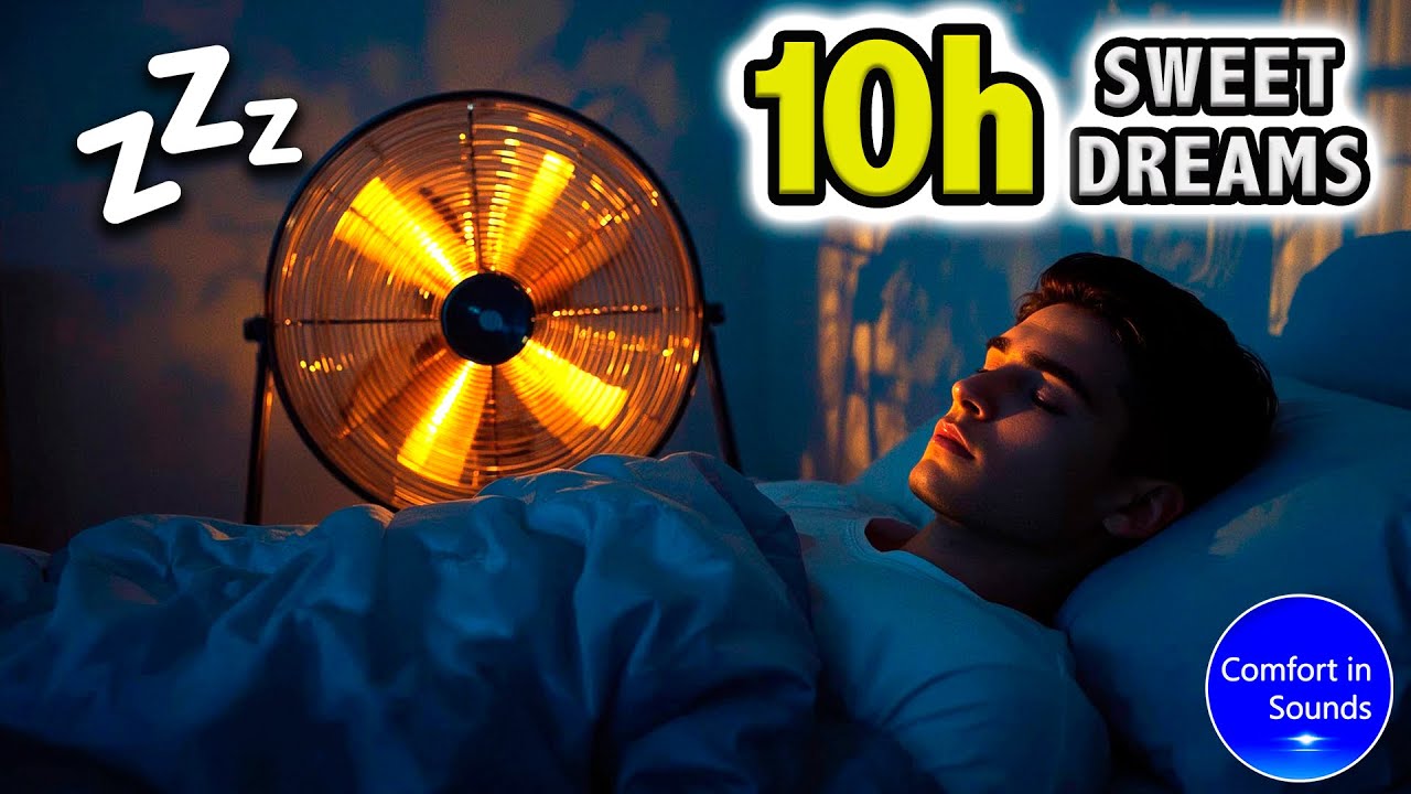 Fan Favorite Relaxing White Noise for Sleeping | Special Heater Sound - 10 Hours Sweet Dreams