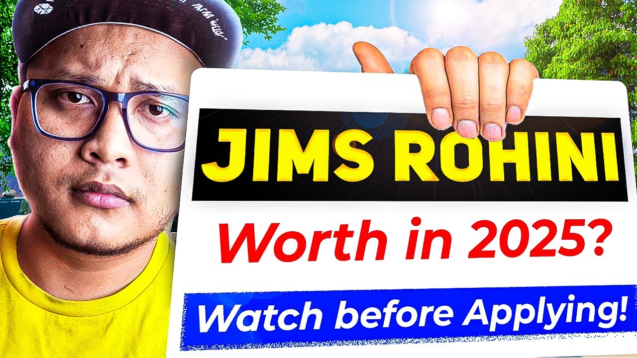 JIMS Rohini 2025 Reality Check! 🤯 Is It Worth Your Money?