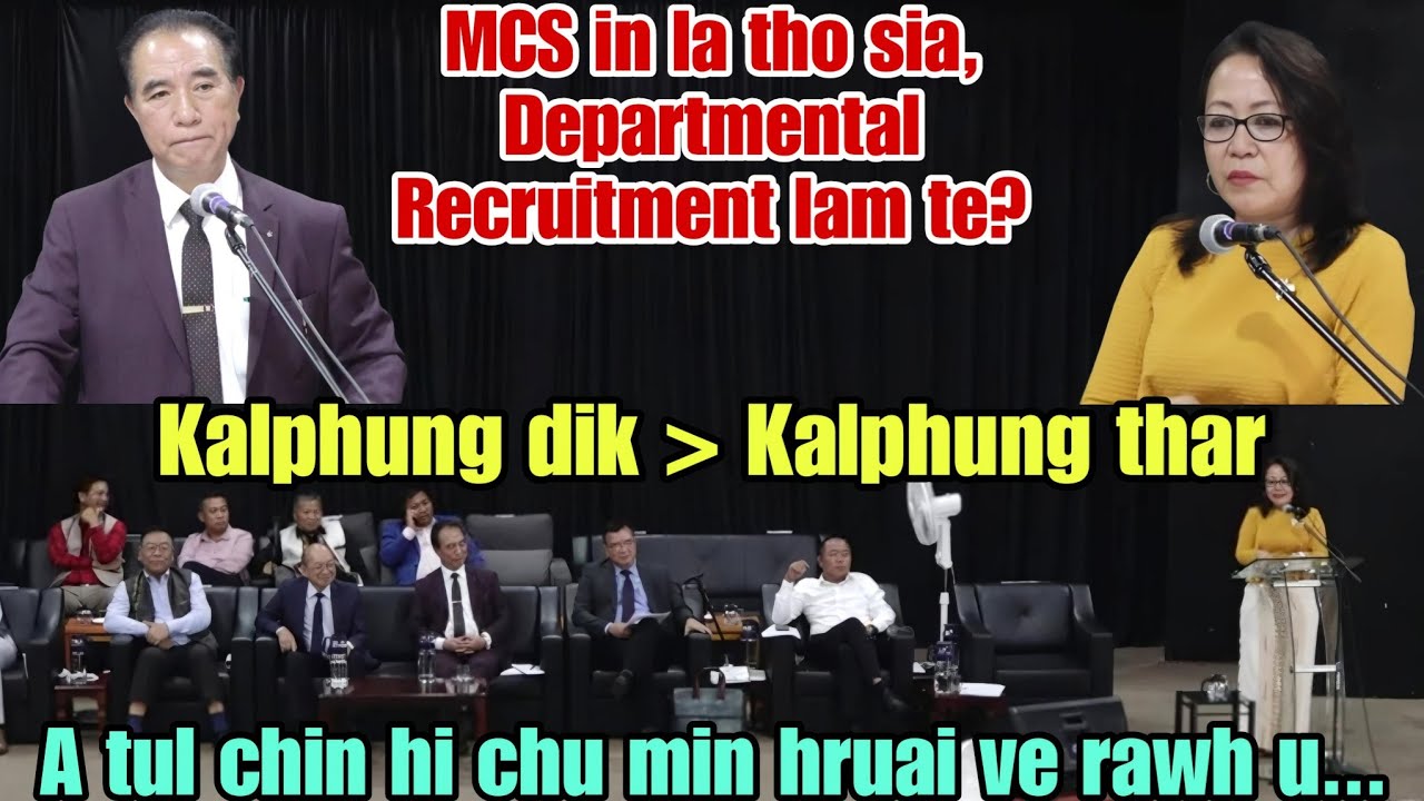Pi Esther Lalruatkimi (IRS) Principal Secretary-in CM Pu Lalduhoma pawlte ADVICE a pe (Reaction)