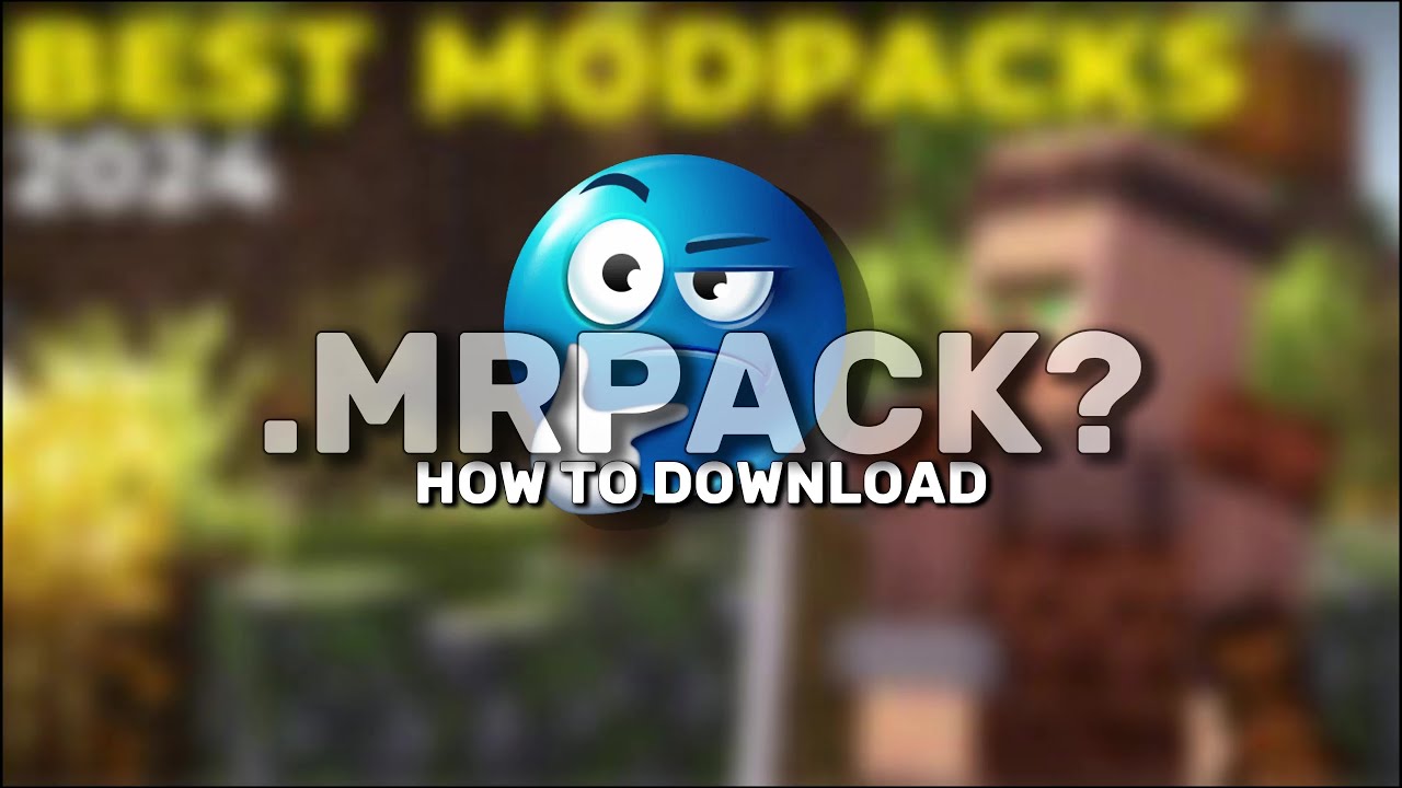 How to use .mrpack files (in 1minute)