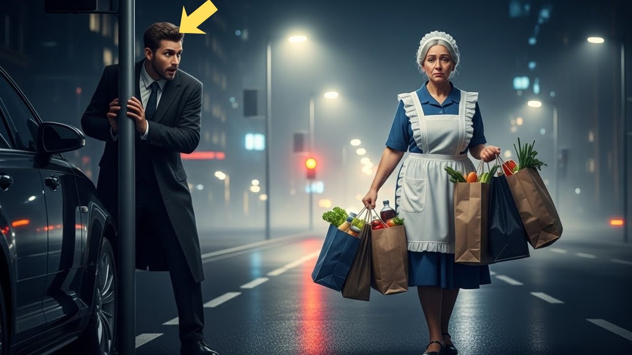 BILLIONAIRE SECRETLY FOLLOWED HIS OLD MAID AFTER WORK — WHAT HE DISCOVERED LEFT HIM SPEECHLESS