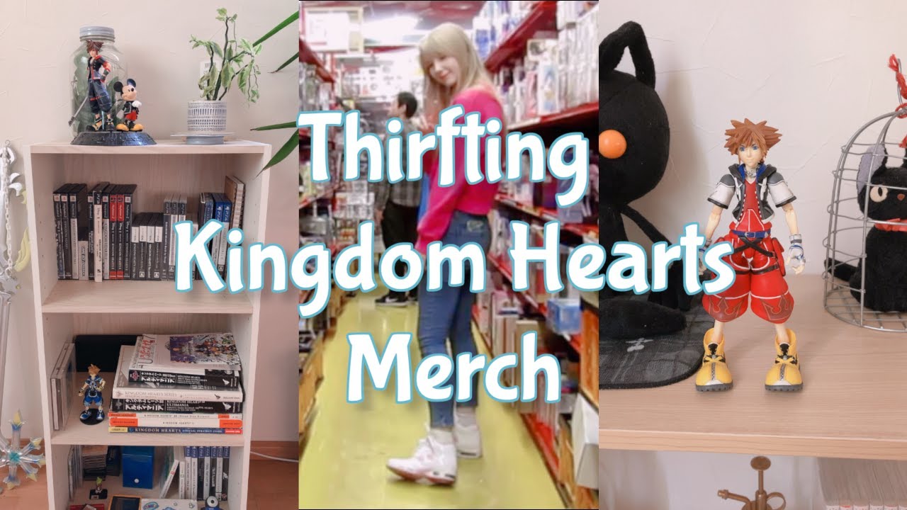 Thrifting for Kingdom Hearts Merch in Japan