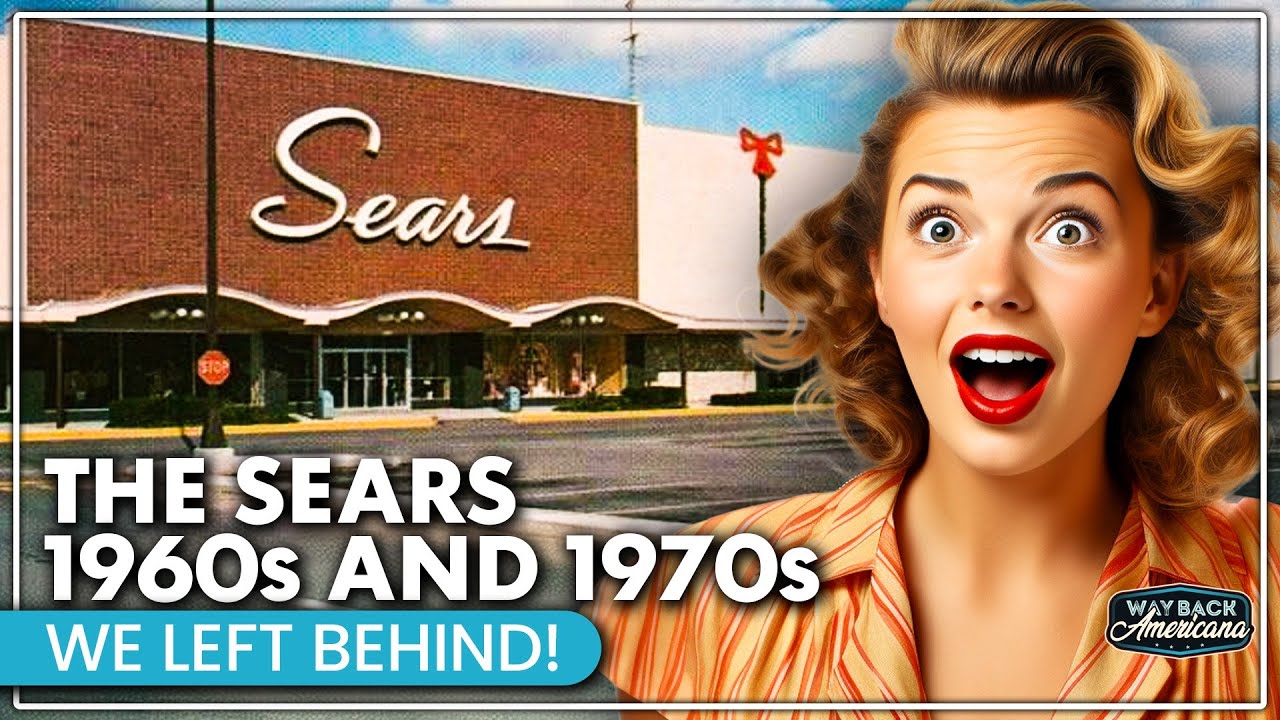 Sears Store Tour in the 1960s and 70s, Now Vanished!