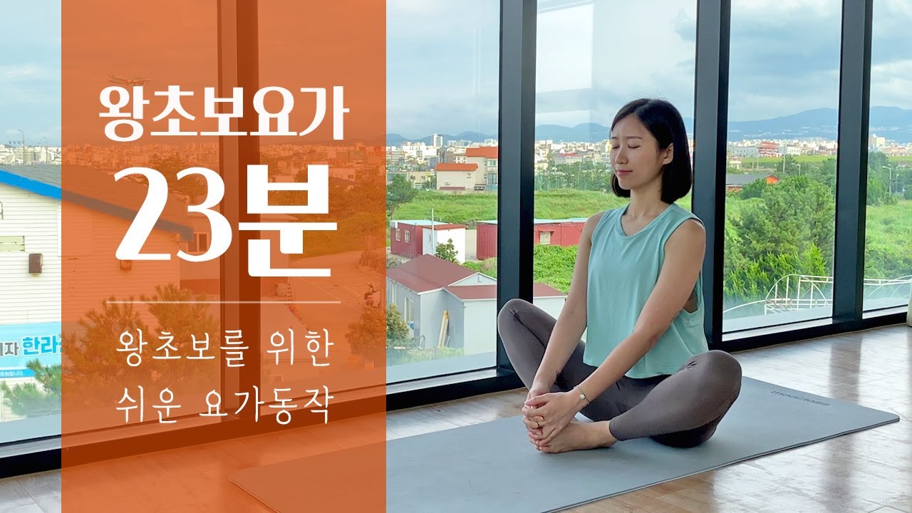 요가에 입문하는 뽀시래기를 위한 왕초보요가 | 23분 기초요가 스트레칭