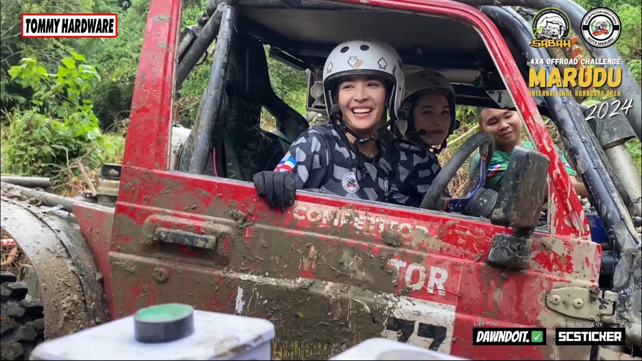 Marudu International Hardcore Open 2024. ( Grace & Jasmine ) #KotaMarudu #Borneosafari