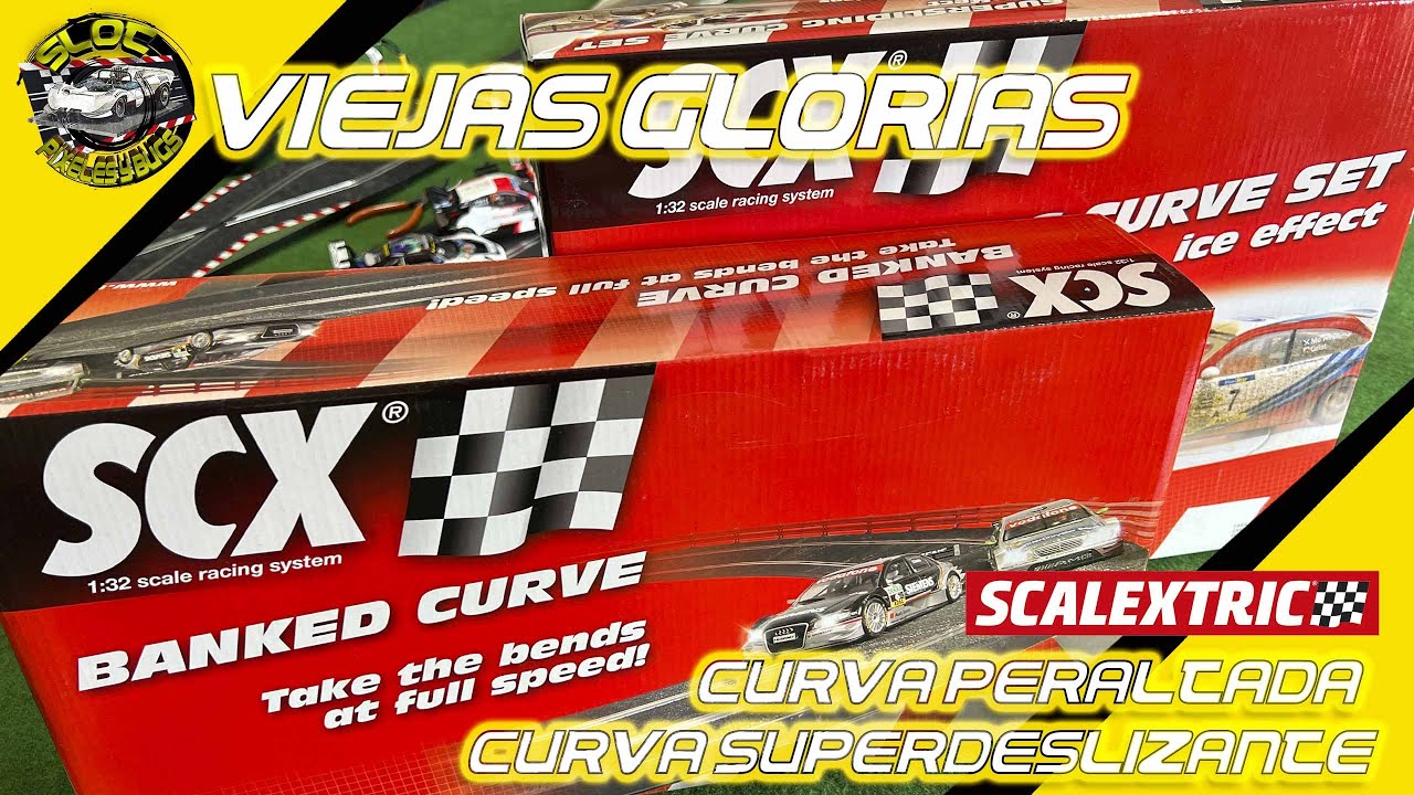 Curvas peraltada y superdeslizante de Tecnitoys, Viejas Glorias