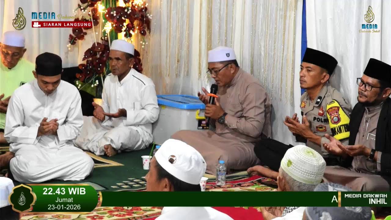 PERINGATAN HAUL SYEKH ABDURRAHMAN SHIDDIQ BIN MUHAMMAD AFIF (DATUK SAPAT) KE 89 - TEMPULING - INHIL