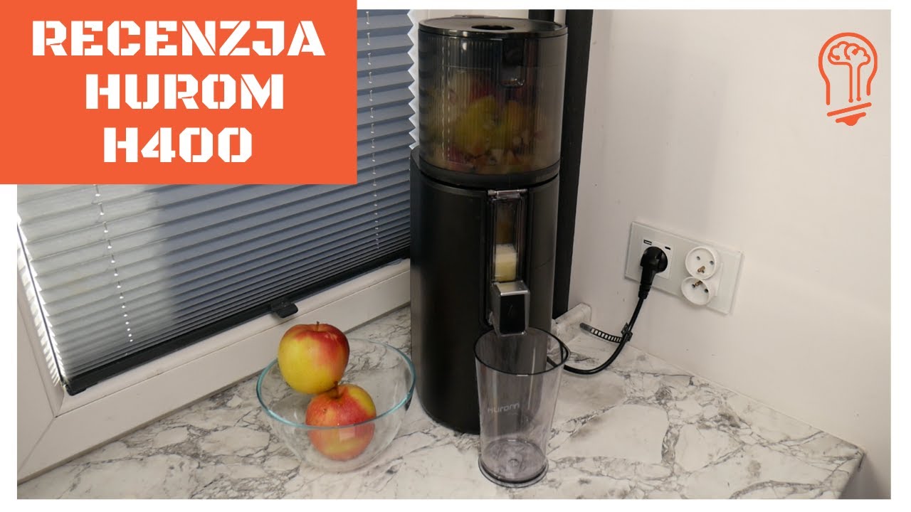 Recenzja Hurom H400. Kompaktowa wyciskarka wolnoobrotowa do soków, ale nie tylko... 🥤🤩