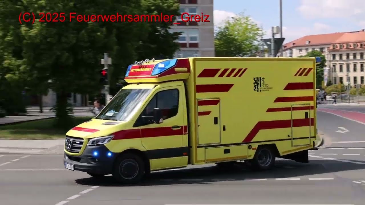 NEF + RTW BF + RTW Malteser Dresden
