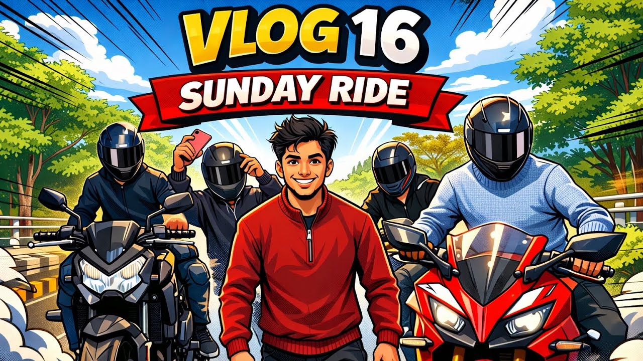 Vlog 16 - Sunday rides | 365 days vlogging | Daily life vlogging | Vlogging |
