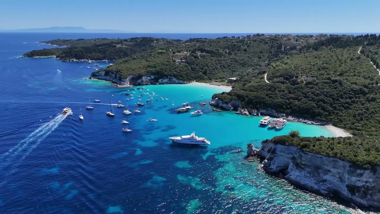 Corfu | Paxos | Antipaxos 2025 (4K Drone)