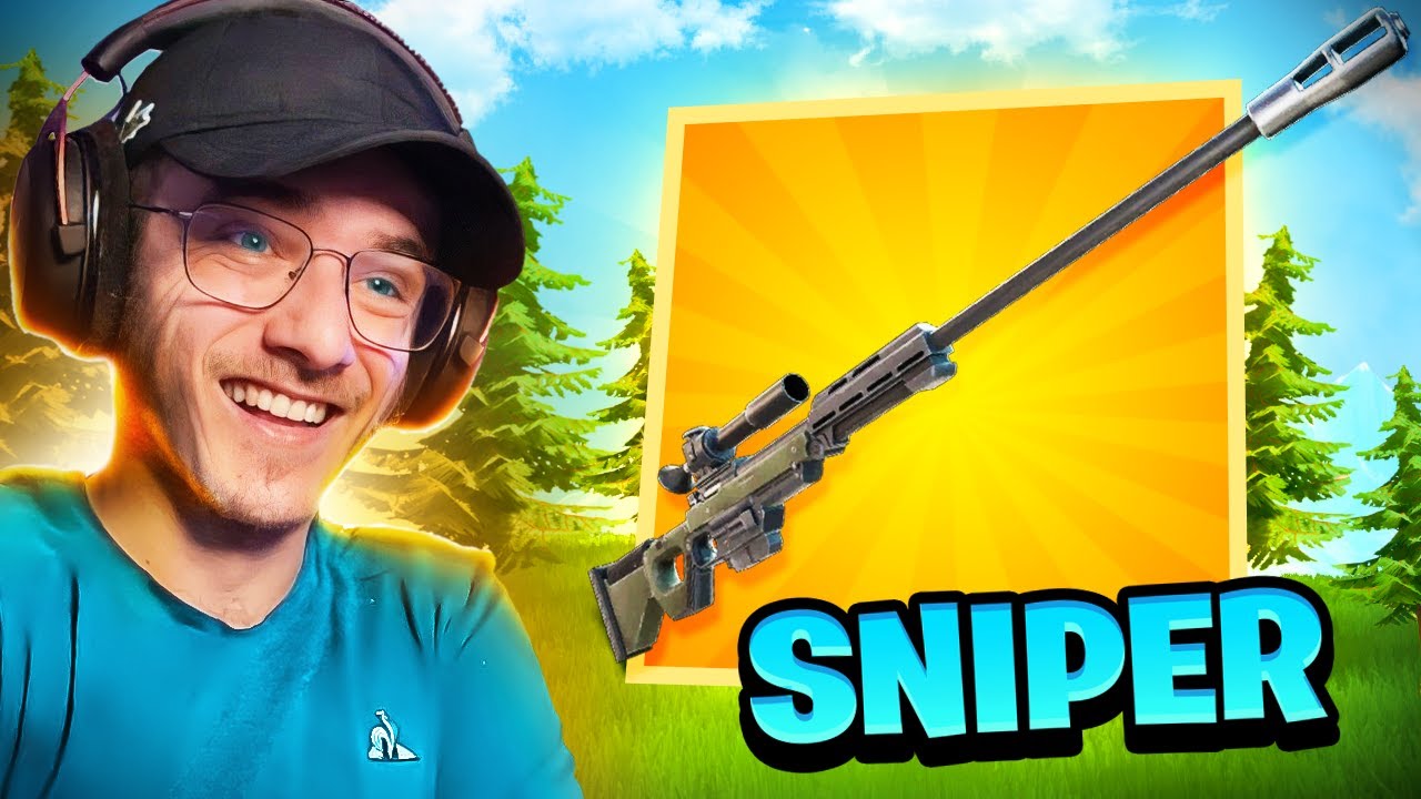 Le RETOUR du SNIPER de MANDALORIAN sur FORTNITE ?!