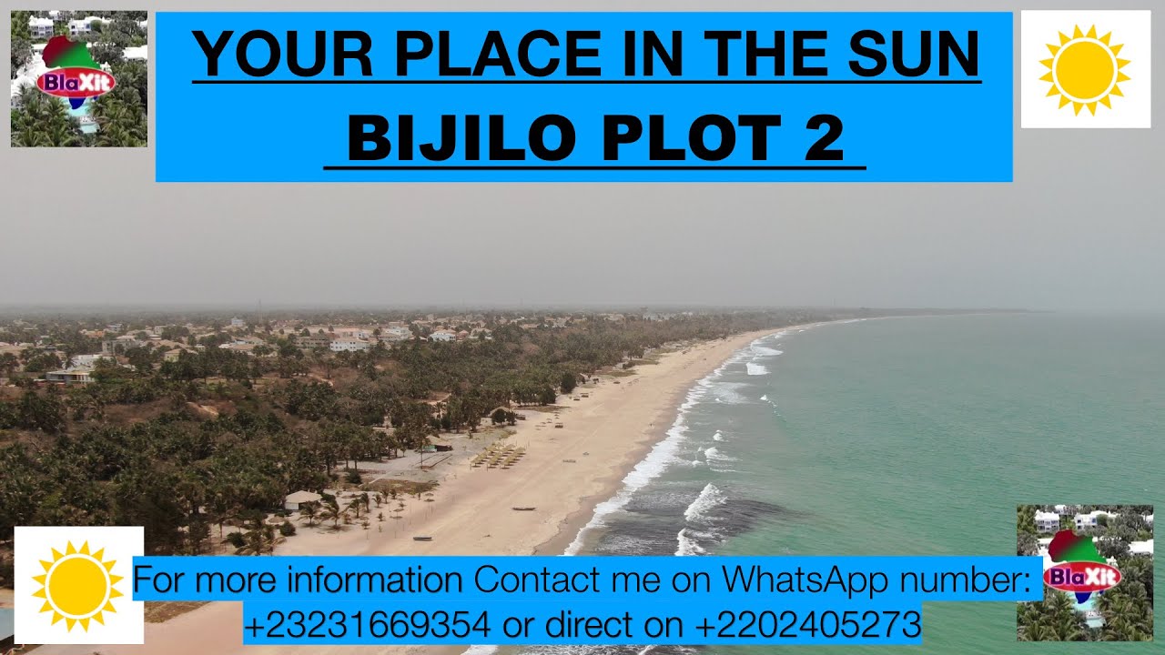 BlaXit Developing Africa YOUR PLACE IN THE SUN🌞BIJILO #BlaXit