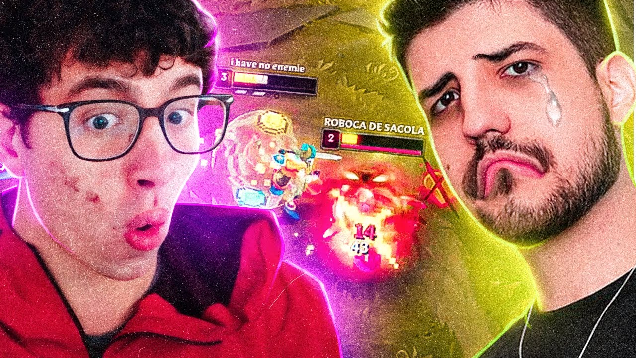 O ROBO NÃO AGUENTOU CONTRA O DUDU DUELISTA!!