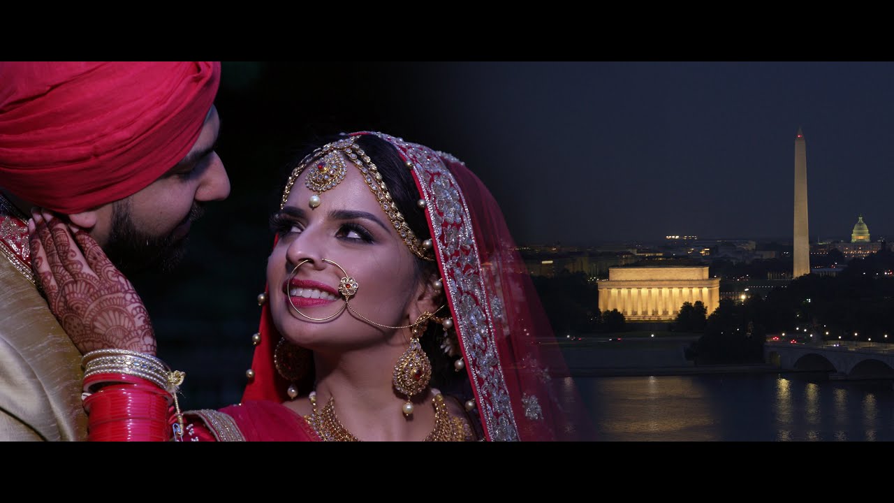 Washington DC / Virginia Beautiful Indian Wedding 4K - Jagmeet + Manraj