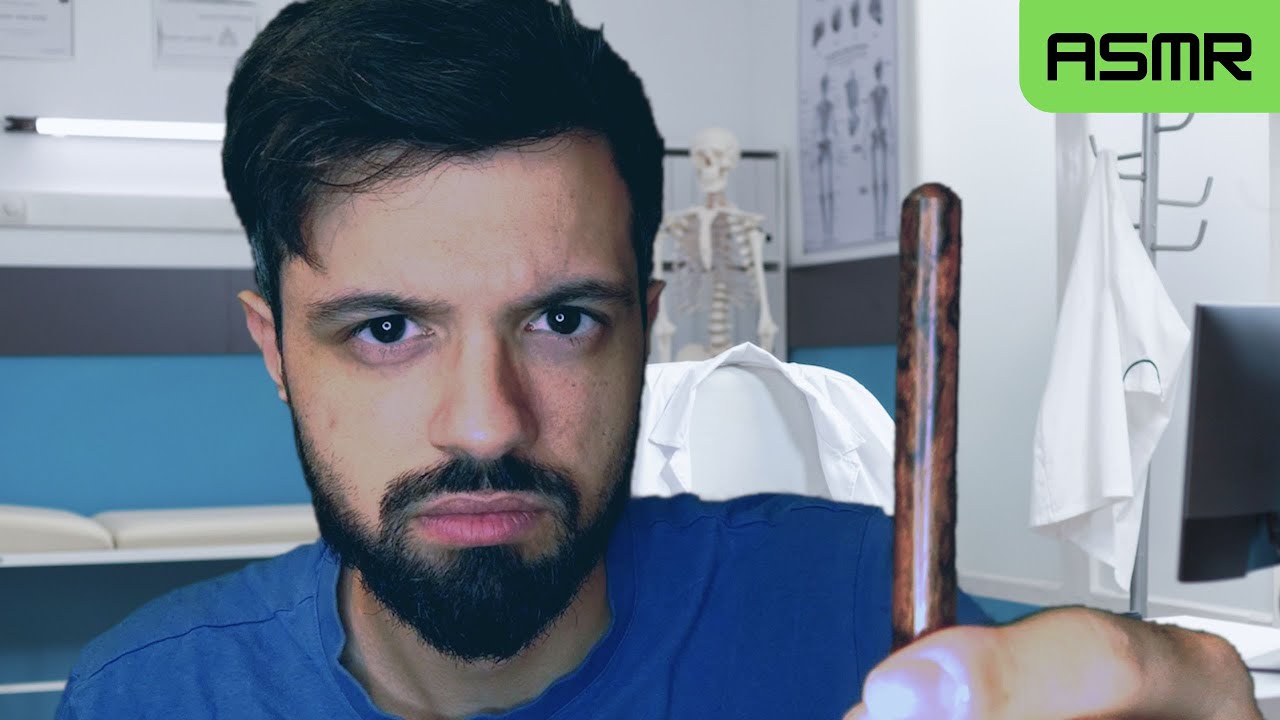 Examen de Nervios Craneales | ASMR roleplay medico residente