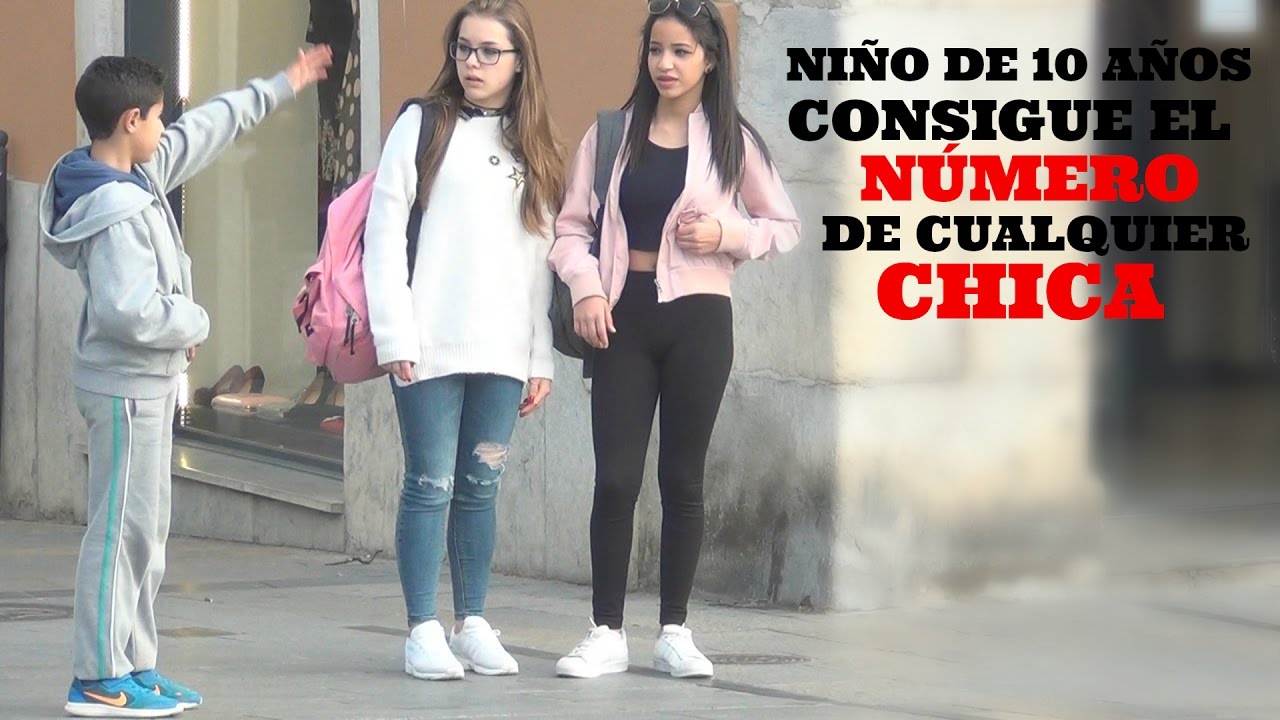 ¡NIÑO DE 10 AÑOS CONSIGUE NÚMEROS DE CHICAS GUAPAS!