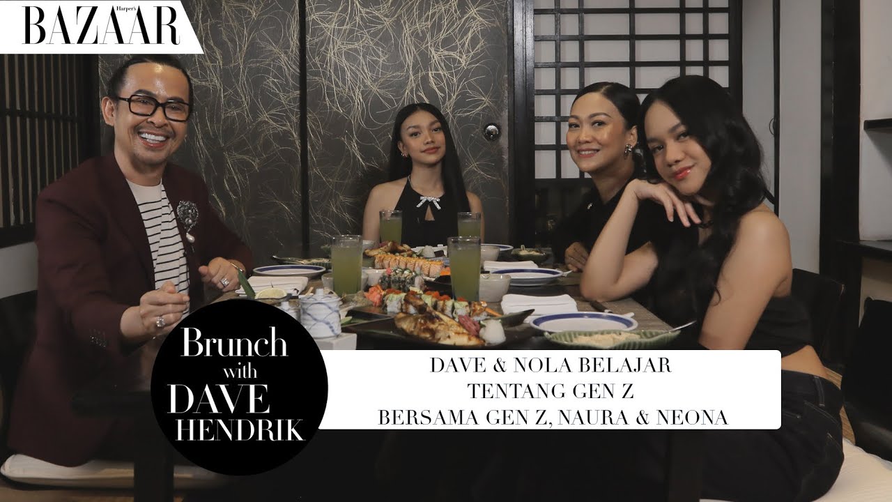 Dave Hendrik & Nola Belajar Tentang Gen Z Bersama Naura & Neona Ayu