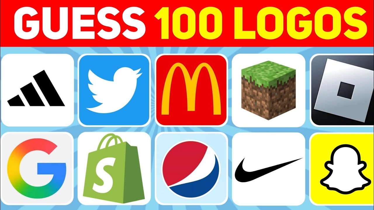 Guess the Logo in 3 Seconds | 100 Famous Logos | Logo Quiz 2026