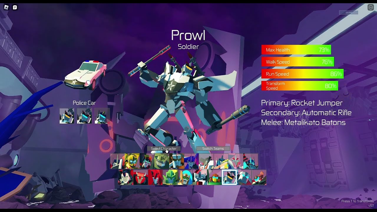 Roblox Transformers: Prime But I Get A Kill With Every Autobot