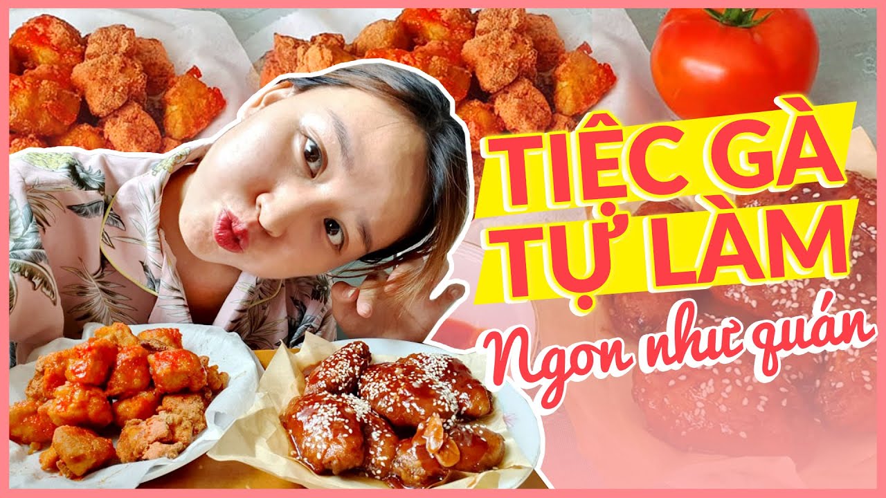 Ăn ngon + Làm dễ với combo GÀ SỐT HÀN QUỐC và GÀ LẮC PHÔ MAI tại nhà 🧀🍖| Có Give Away ☺️