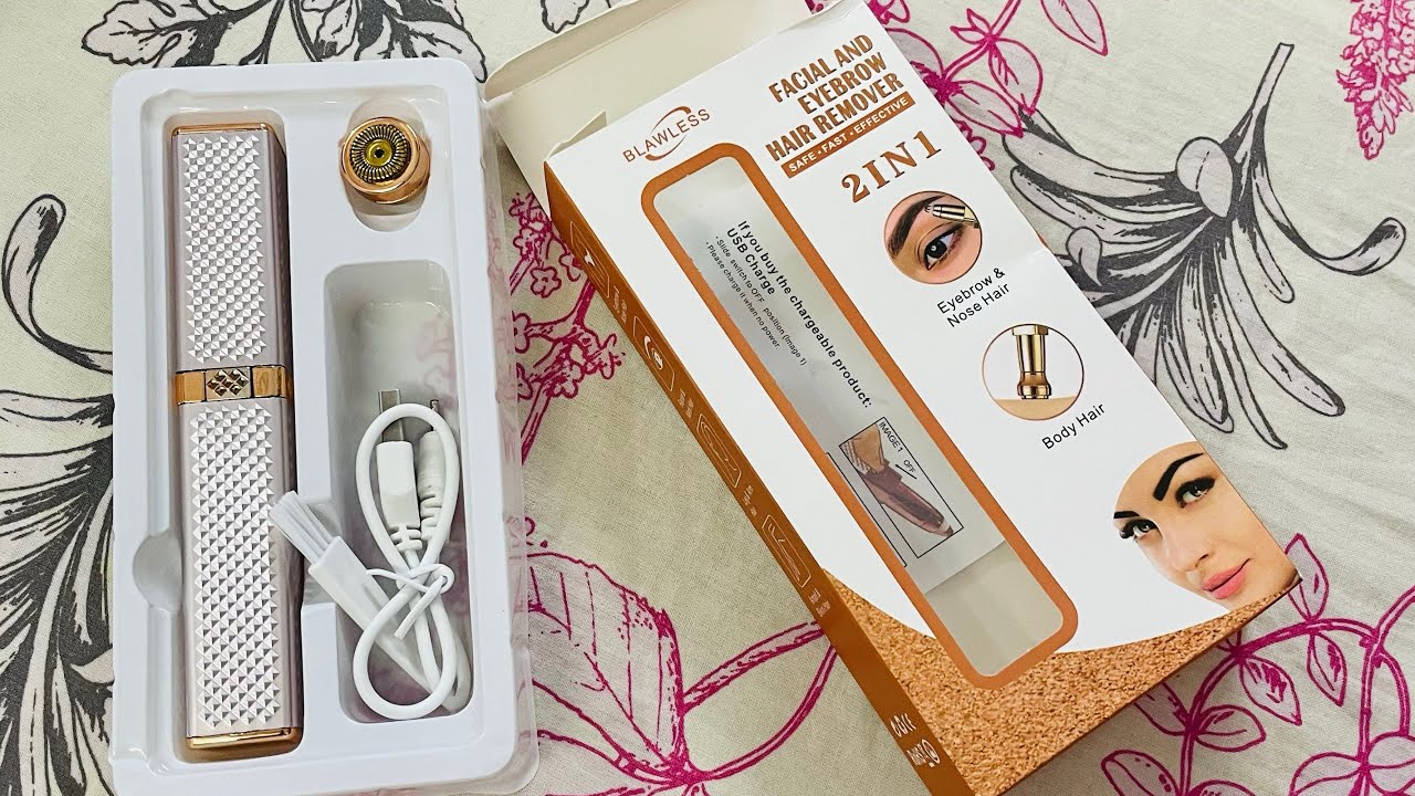 Facial & Eyebrow Hair Remover from Amazon/ Easy, Safe & Fast Hair Removel