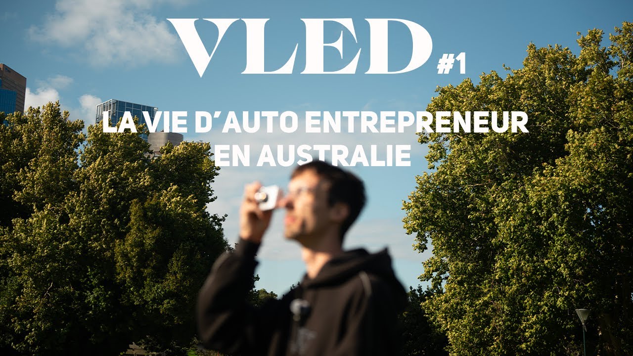 La vie d'auto entrepreneur photo en Australie / VLED#1